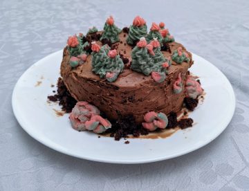 Chocolate fudge cake by Kristine Ho