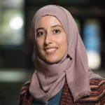Bio photo of Dr. Aicha Asma Houfani, who submitted an entry to the CBR Cover Art Contest, April 2022